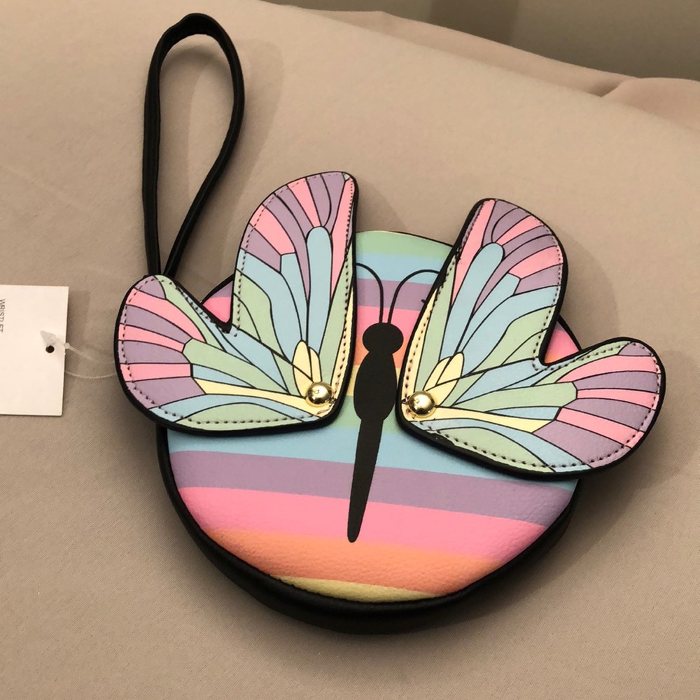 Betsey Johnson Butterfly wristlet